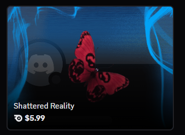 Shattered Reality profile effect | 🔥Cheap Decoration $5.99