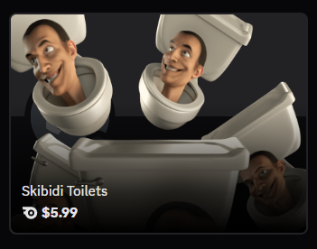 Skibidi Toilets profile effect | 🔥Cheap Decoration $5.99