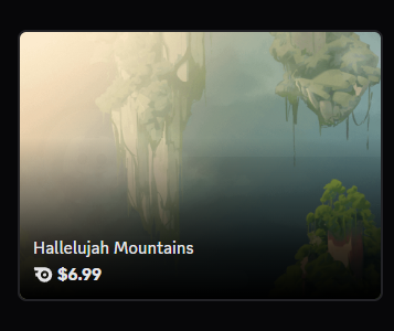 Hallelujah Mountains profile effect | 🔥Cheap Decoration $6.99