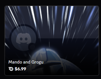 Mando and Grogu profile effect | 🔥Cheap Decoration $6.99