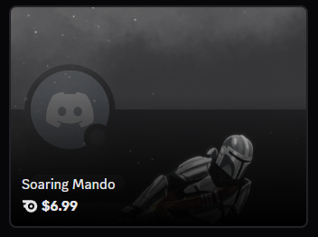 Soaring Mando profile effect | 🔥Cheap Decoration $6.99