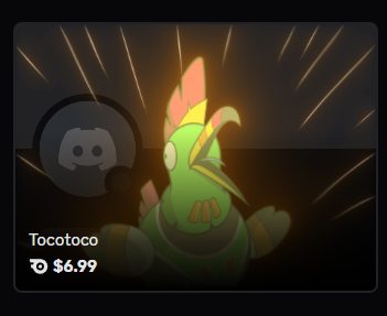 Tocotoco profile effect | 🔥Cheap Decoration $6.99