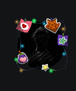 Cozy Post-It (Festive) avatar decoration | 🔥Cheap Decoration $7.99