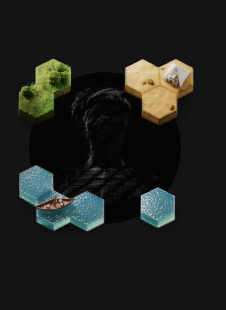 Hex Tiles avatar decoration | 🔥Cheap Decoration $7.99