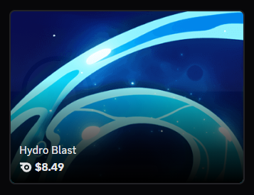Hydro Blast profile effect | 🔥Cheap Decoration $8.49