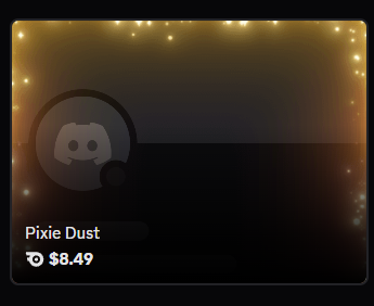 Pixie Dust profile effect | 🔥Cheap Decoration $8.49