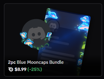 Blue Mooncaps Bundle bundle | 🔥Cheap Decoration $8.99