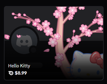 Hello Kitty profile effect | 🔥Cheap Decoration $8.99