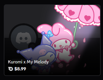 Kuromi x My Melody profile effect | 🔥Cheap Decoration $8.99