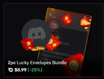 Lucky Envelopes Bundle bundle | 🔥Cheap Decoration $8.99