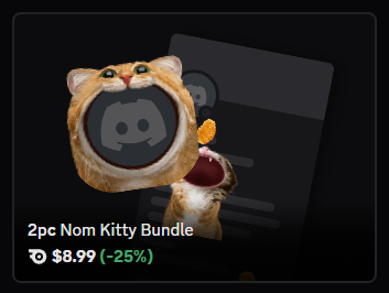 Nom Kitty Bundle bundle | 🔥Cheap Decoration $8.99