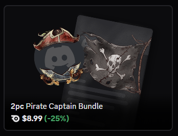 Pirate Captain Bundle bundle | 🔥Cheap Decoration $8.99