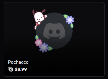 Pochacco avatar decoration | 🔥Cheap Decoration $8.99