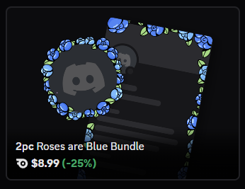 Roses Are Blue Bundle bundle | 🔥Cheap Decoration $8.99