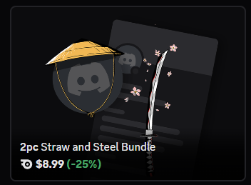 Straw and Steel Bundle bundle | 🔥Cheap Decoration $8.99