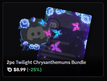 Twilight Chrysanthemums Bundle bundle | 🔥Cheap Decoration $8.99