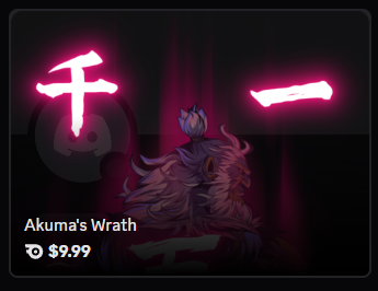 Akuma’s Wrath profile effect | 🔥Cheap Decoration $9.99