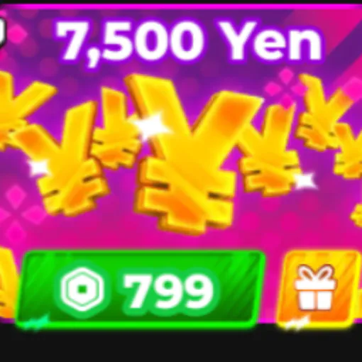 【7500 Yen】【799R】