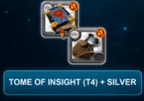 50 Millions Silver + 1000x Adept's Tome of Insight (T4) -FAST DELIVERY-
