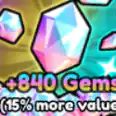 ✅✅+840 Gems(15% more volue)✅✅520R