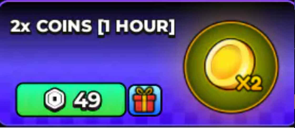 2x Coins 1Hour【49R】
