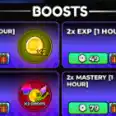 All boosts ( 1 hour ) 256R