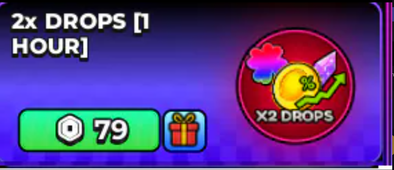 2x Drops 1Hour【79R】
