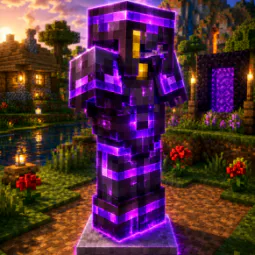 Netherite Armor Maxed
