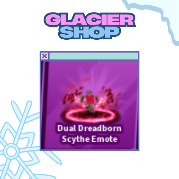 Dual Dreadborn Scythe Emote ( Limited )