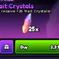๐ฅTrait Crystal x25 2399R๐ฅ