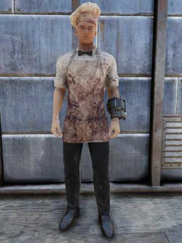 [ Xbox ] Bloody Chef Outfit and Hat (instant delivery)