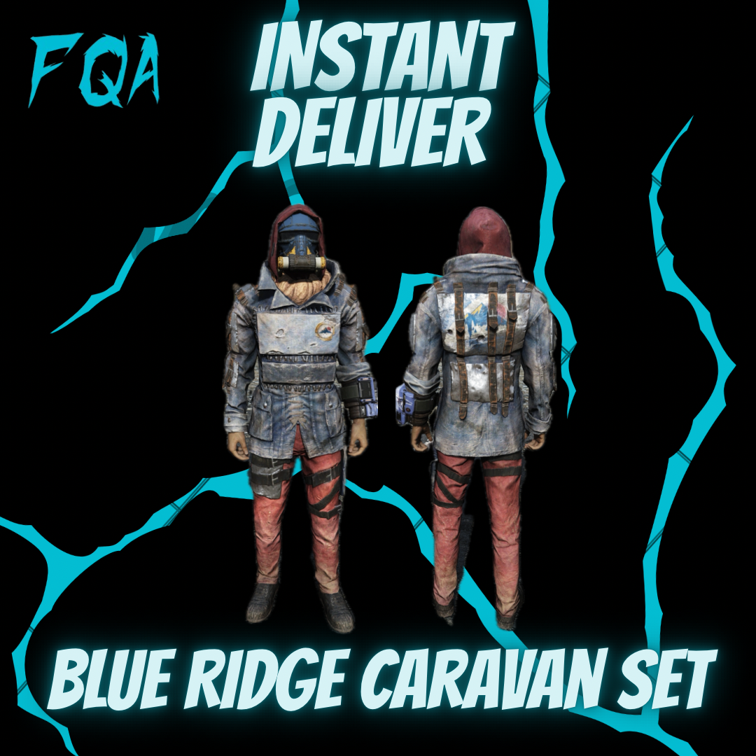[ PS4'PS5 ] Blue Ridge Caravan Outfit and Mask (instant delivery)