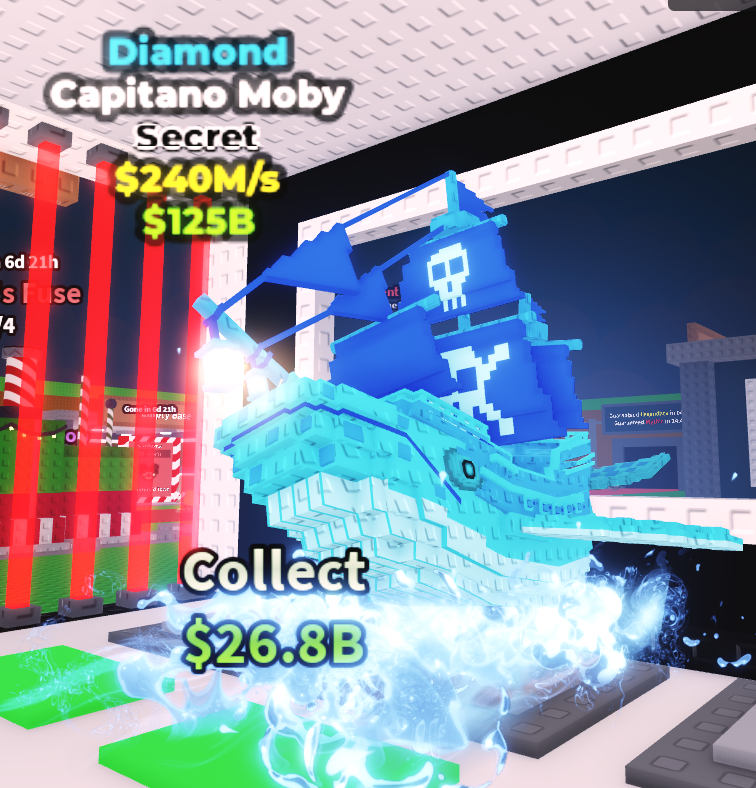 Capitano Moby Diamond 💎 | 560M/s 💸 | 1 Unit 📦 | Steal a Brainrot ⚡ | Fast Delivery ✅