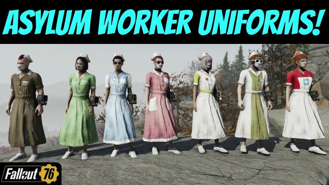 [ PS4'PS5 ] Asylum Worker Set Of 10 (instant delivery)