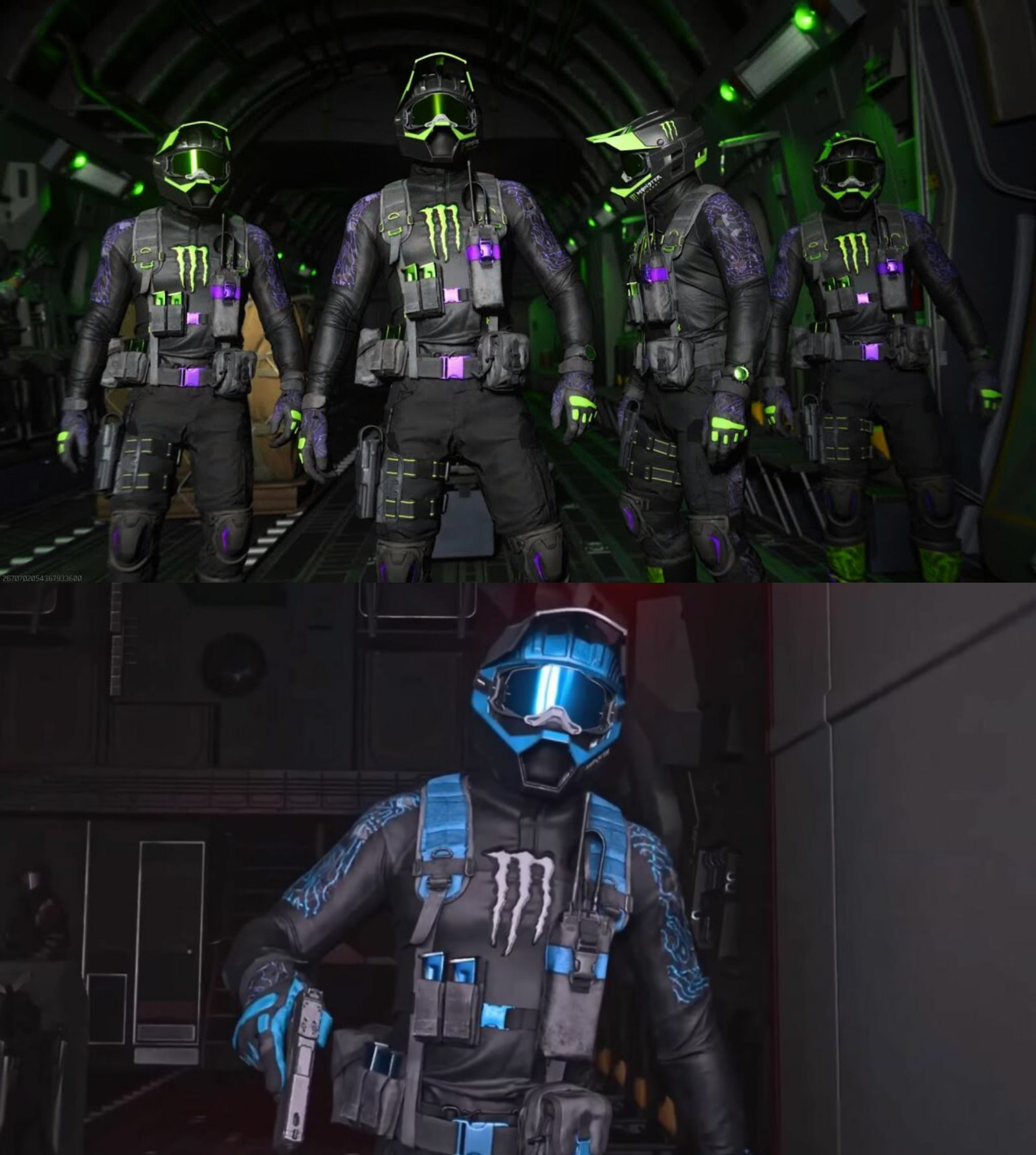 BBQ ( Green & Blue )💥 2 Operator Skins Service 💥100% Legit 💥 Codes pruches 💥 ( Psn - Xbox - Steam - BattelNet )