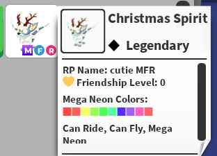 MFR CHRISTMAS SPIRIT - ADOPT ME / ADOPT ME!