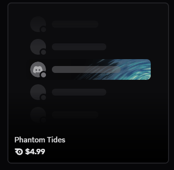 Phantom TIdes | Nameplate 🔥Cheap Decoration $4.99