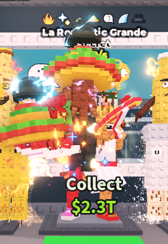 🍔NO TACO🍔 La Romantic Grande 💵 1B/s 💵 Fire + Comet Struck + Explosive + Sombrero + :3 + Shark Fin + Matteo Hat Traits ⭐ YOU GET THE ONE IN PICTURE ✅ 500+ Orders ✅ TOP SELLER ✅ GamerTagz