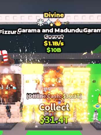 🍔NO TACO🍔 DIVINE Garama and Madundung 💵 1.1B/s 💵 Snowy + Comet Struck + Fire + Explosive Traits ⭐ YOU GET THE ONE IN PICTURE ✅ 500+ Orders ✅ TOP SELLER ✅ GamerTagz