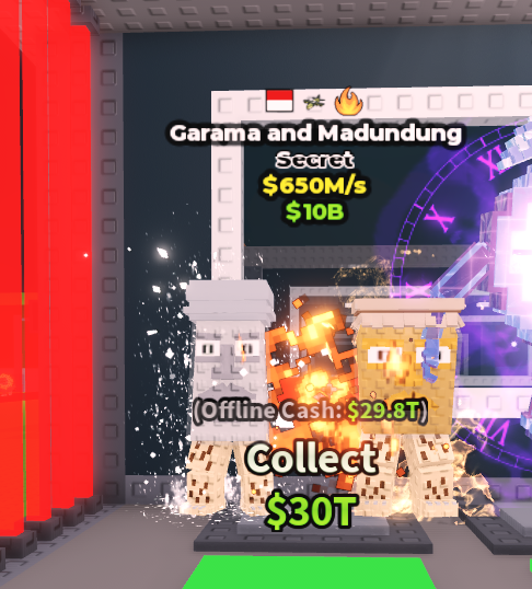 🍔NO TACO🍔 FIERY Garama and Madundung 💵 650M/s 💵 Indonesia + Explosive + Fire Traits ⭐ YOU GET THE ONE IN PICTURE ✅ 500+ Orders ✅ TOP SELLER ✅ GamerTagz