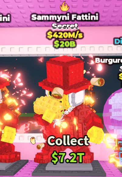 🍔NO TACO🍔 Sammyni Fattini 💵 420M/s 💵 Nyan Trait ⭐ YOU GET THE ONE IN PICTURE ✅ 500+ Orders ✅ TOP SELLER ✅ GamerTagz