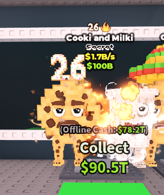 🍔NO TACO🍔 Cooki And Milki 💵 1.7B/s 💵 Fire + 26 Traits ⭐ YOU GET THE ONE IN PICTURE ✅ 500+ Orders ✅ TOP SELLER ✅ GamerTagz