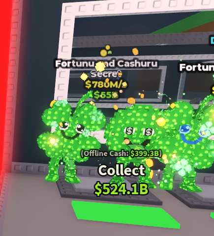 [ Secret ] Fortunu and Cashuru With Coin Trait 780M/Sec | Ready Unit✅ | INSTANT DELIVERY✅