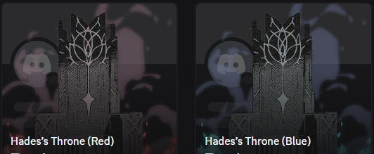 Hades's Throne Profile Effect ( Any Colour ) | Giftlink 🔥4.99$ Decoration