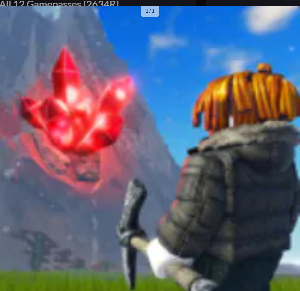 Full All Gamepass Mine A Mountain