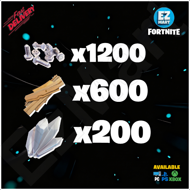 Anti-Air Trap Kit | 1200x Nuts & Bolts + 600x Planks + 200x Quartz | All Platforms | Fast Delivery