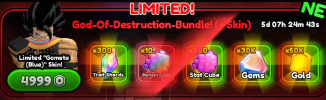 ✅✅God-Of-Destruction-Bundle (+Skin)✅✅4999R