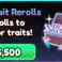 100 Trait Reroll【6500rb】Anime Vanguards