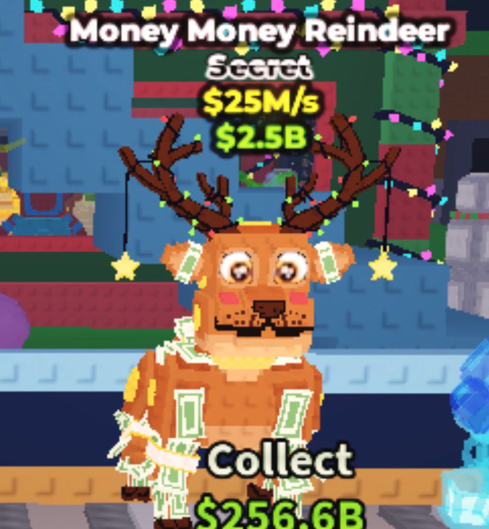 Money money Reindeer 25M/s ✨ Cheapest Steal A Brainrot ✨ Instant Delivery 🚚