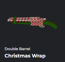 CHRISTMAS WRAP DOUBLE BARREL / CHRISTMAS WRAP DB - DA HOOD / DH / DAHOOD